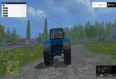 Belarus MTZ 82 blue v2.0