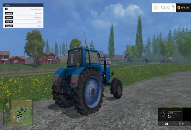 Belarus MTZ 82 blue v2.0