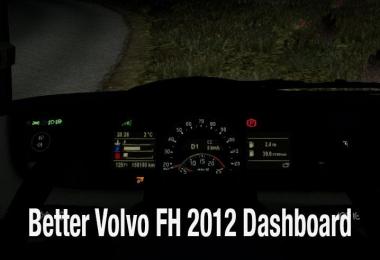 Better Dashboard for Volvo FH 2012