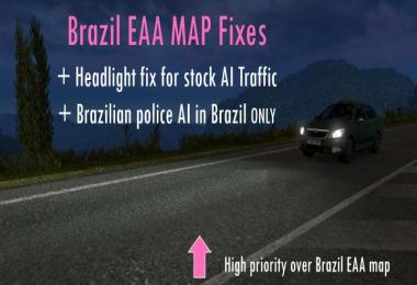 Brazil EAA Map Fixes (AI headlights + Brazil police)