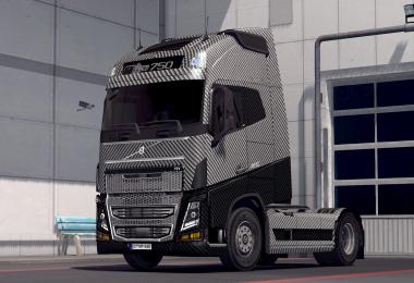 Carbon Fiber skin for Volvo FH 2012 and ohaha's v1