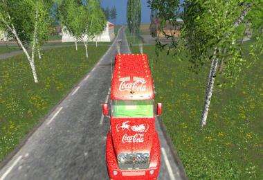 Coca Cola Christmas Truck v1.0