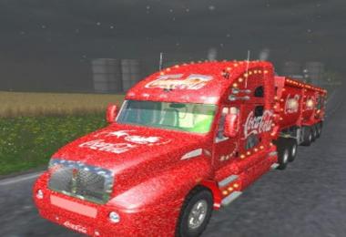 Coca Cola Christmas Truck v1.0