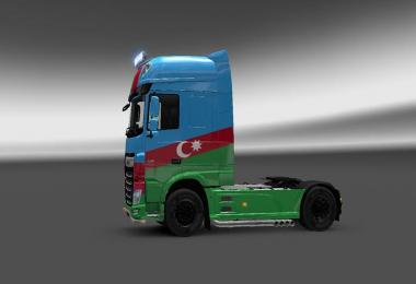 DAF XF Euro 6 Azerbaijan Skin