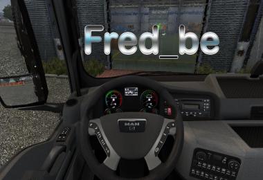 Dashboard for MAN TGX 1.21.x