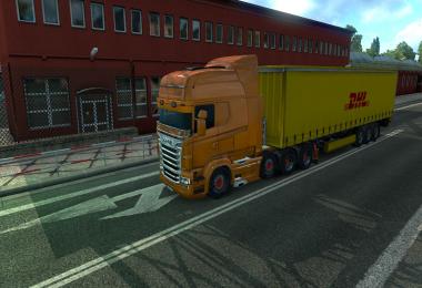 DHL Trailer + 6 New Cargoes 1.21