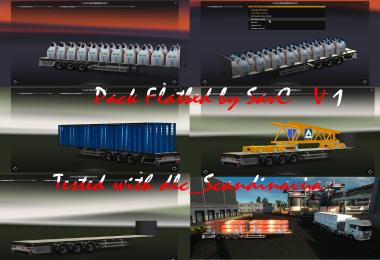 Flatbed Trailers Pack updated