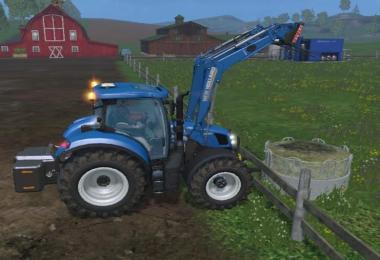 Fressgitter with hay bales v1.0