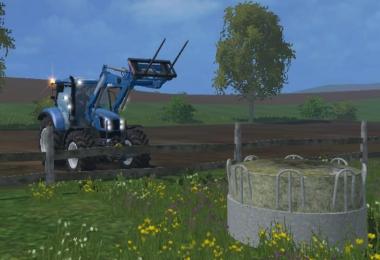 Fressgitter with hay bales v1.0