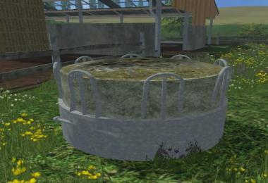 Fressgitter with hay bales v1.0