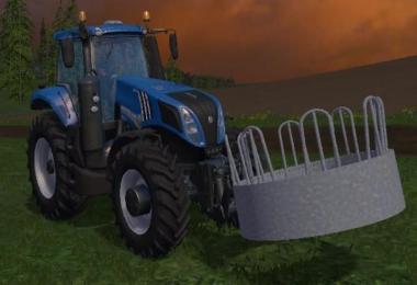 Fressgitter with hay bales v1.0