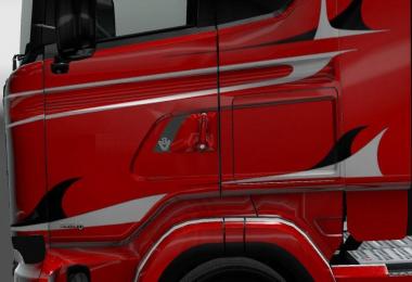 GTM RJL Scania V8 doorhandles