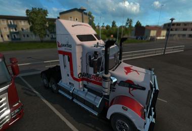 Kenworth T908 Qantas Freight Skin