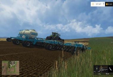 Kinze 22m seed fertilizer Combination v1.0