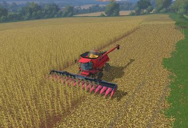 Maize stubble and main textures