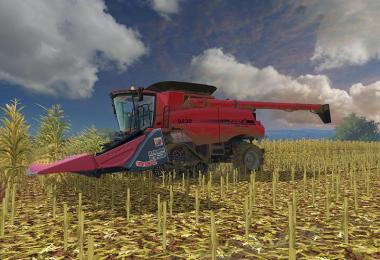 Maize stubble and main textures