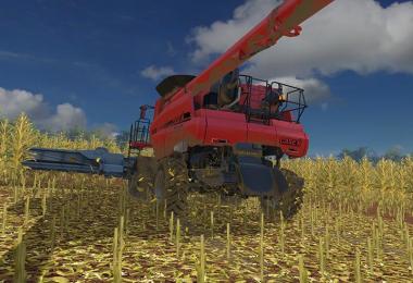 Maize stubble and main textures