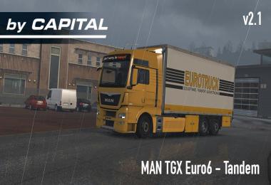 MAN TGX Euro6 Tandem 2.1