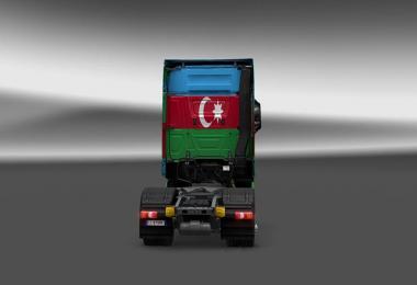 Mercedes Actros MP4 Azerbaijan Skin