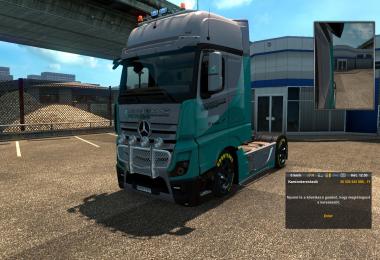 Mercedes Actros MP4 Petronas F1 Combo Pack v1