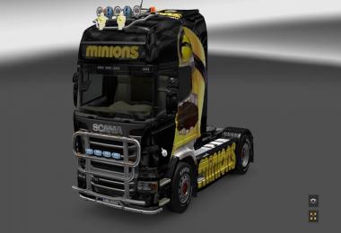 Minions Scania R 2009 Skin v1.0