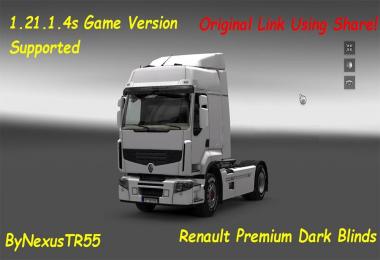 Renault Premium Dark Blinds 1.21.x