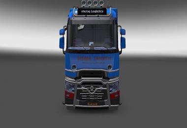 Renault T Viking Logistic Skin v2