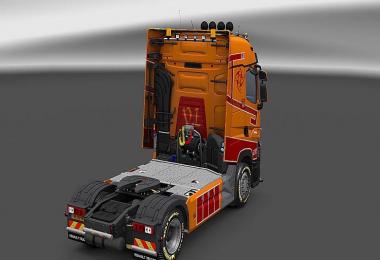 Renault T Viking Logistic Skin