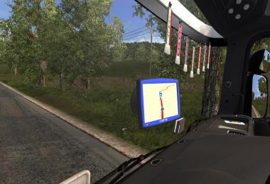 Reworked TomTom navigator mod for all trucks