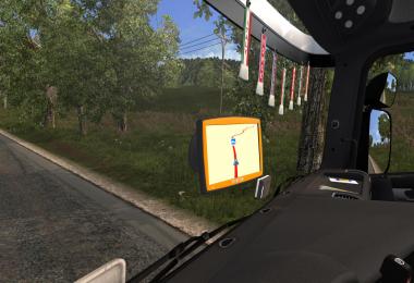 Reworked TomTom navigator mod for all trucks