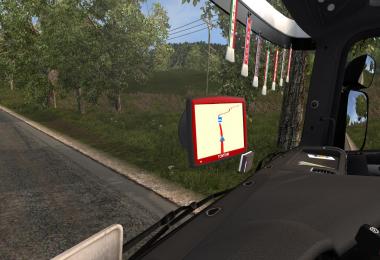 Reworked TomTom navigator mod for all trucks