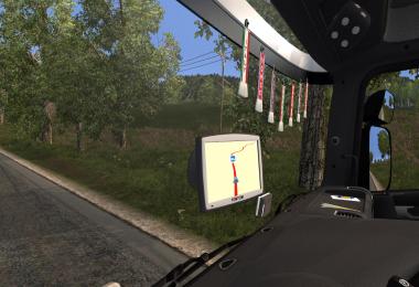 Reworked TomTom navigator mod for all trucks