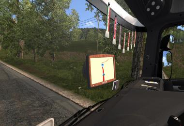 Reworked TomTom navigator mod for all trucks