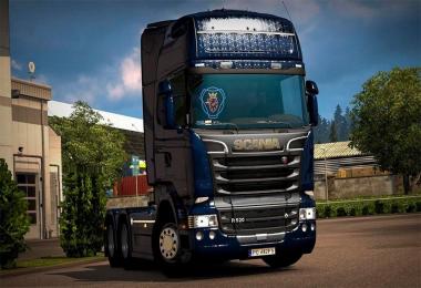 Scania Griffin pattern chameleon skin