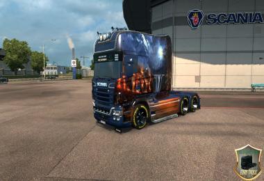 Scania RJL Longline Fantastic Landscape Skin v2