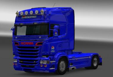 Scania RJL PEPSI Skin 1.22