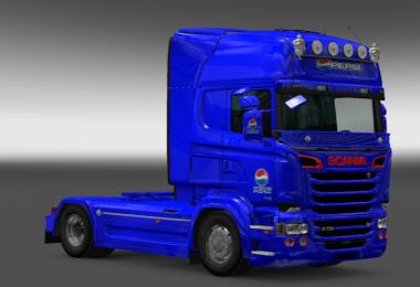 Scania RJL PEPSI Skin 1.22