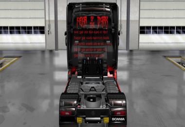 Scania RJL Topline Fear of the dark Skin