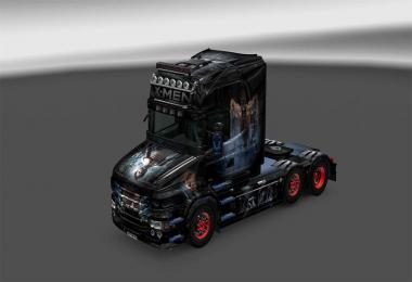 Scania RJL Topline Wolverine V8 Skin