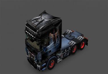 Scania RJL Topline Wolverine V8 Skin