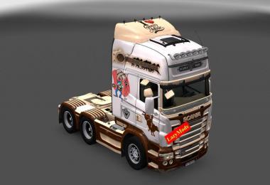 Scania RJL V8 I Love Country Music [LazyMods]