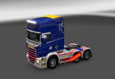 Scania RJL V8 Royal Skin [LazyMods]