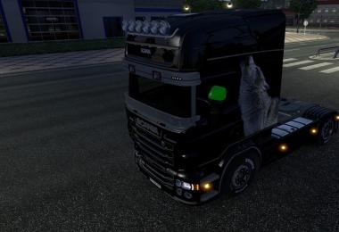 Scania RJL Wolf skin 1.21.x