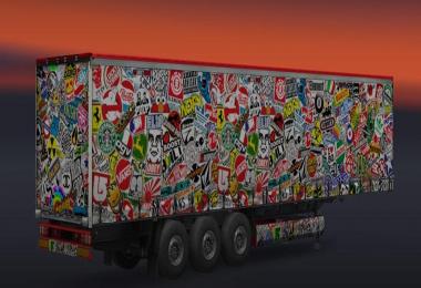 Stickerbomb Trailer