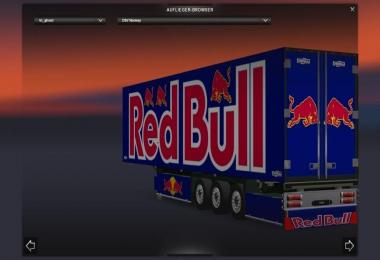 Trailer standalone Chereau Redbull