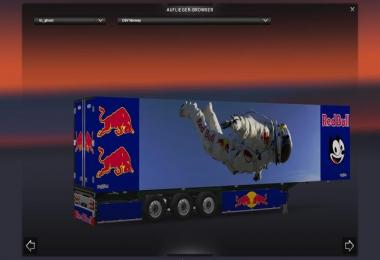 Trailer standalone Chereau Redbull