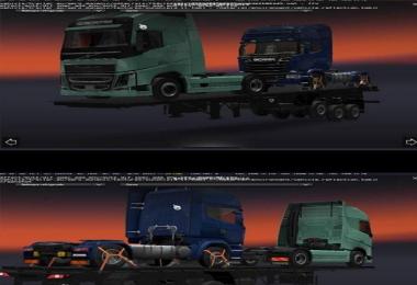 Trailer Truck Scania and Volvo 1.21.x