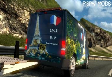 #TributeTransit #PrayForParis Skin