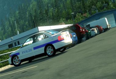 Turkish Police car skin for Audi A4 v1.1