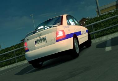 Turkish Police car skin for Audi A4 v1.1